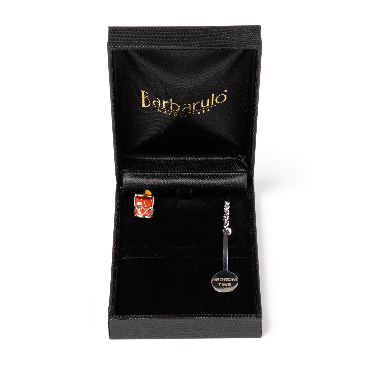 Lapel Chain "Negroni" made of Sterling Silver - handmade